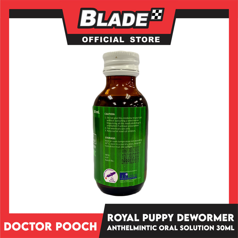 Doctor Pooch Royal Puppy Dewormer 30ml