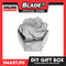 DIY Gift Box, Flower On Top Design Paper Gift Box 7cm (Silver) Perfect For Party Giveaway Or Souvenir