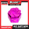 DIY Gift Box, Flower On Top Design Paper Gift Box 7cm (Pink) Perfect For Party Giveaway Or Souvenir