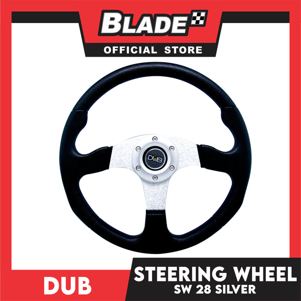 Dub Steering Wheel #28 (Silver) Steering Wheels & Accessories