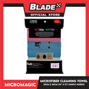 3pcs Micromagic MicroFiber Cleaning Towel 30cm x 30cm (Simply Nordic) Scratch-Free, Washable