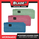 3pcs Micromagic MicroFiber Cleaning Towel 30cm x 30cm (Simply Nordic) Scratch-Free, Washable