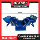 Blue-Point Cantilever Tray CTK19KPCM (Blue) Metal Tool Box, 19' ' Cantilever Style