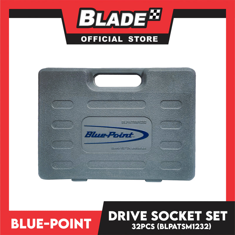 Blue-Point Drive Socket 32pcs Set 1/2' BLPATSM1232