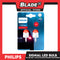 Philips Ultinon Pro3000 SI Car Signaling Bulb 11066U30RB2 (Red Intense) Led-Red W21/5W