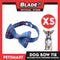 Pet Bow Tie Bandana Checkered Design, Blue Red White Color DB-CTN37XS (XS) Perfect Fit For Dogs And Cats