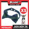 Pet Bow Tie Bandana Checkered Design, Green Blue Color DB-CTN38XS (XS) Perfect Fit For Dogs And Cats
