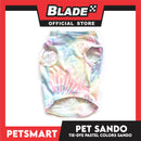 Pet Sando Tie-Dye Pastel Colors DG-CTN137M (Medium) Perfect Fit For Dogs And Cats