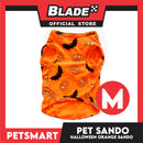 Pet Sando Halloween Design, Orange Color DG-CTN138M (Medium) Perfect Fit For Dogs And Cats