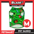 Pet Sando with Character Design, Green Color DG-CTN139M (Medium) Perfect Fit For Dogs And Cats