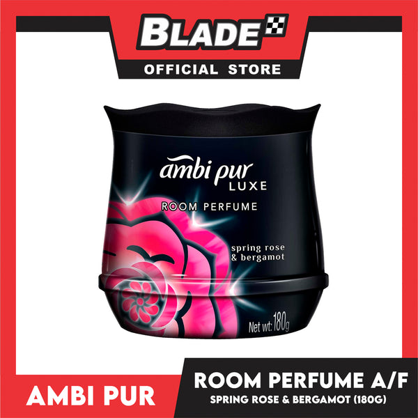 Ambi Pur Luxe Room Perfume Spring Rose and Bergamot 180g