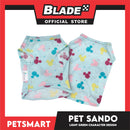 Pet Sando Light Green Color with Character Design DG-CTN149S (Small) Perfect Fit For Dogs And Cats