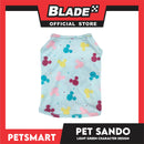 Pet Sando Light Green Color with Character Design DG-CTN149M (Medium) Perfect Fit For Dogs And Cats