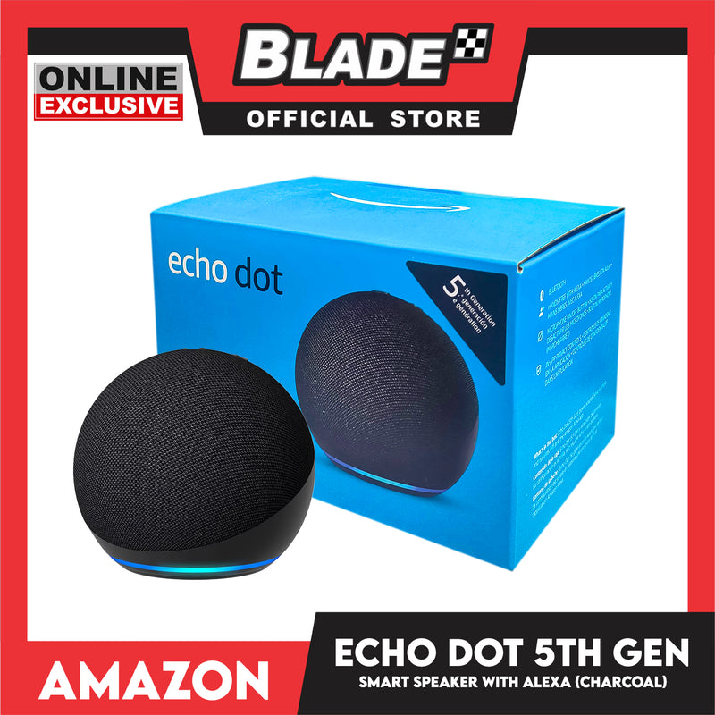Buy  Echo Dot (5th Gen) Smart Speaker with Alexa - Charcoal