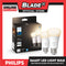 2pcs Philips Smart Led Light Bulb HUE (White) 100 Lumens 75W E26 A19