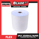 Flex 2PLY Carbonless Journal Paper CL158 76MM x 70MM