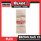 Flex Brown Paper Bag #1  XS 90mm x 160mm x 55mm (100pcs/pack) PBAG151