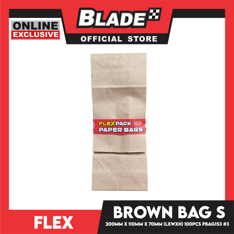 Flex Brown Paper Bag