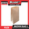 Flex Brown Paper Bag #20 Large 207mm x 380mm x 121mm (100pcs/pack) PBAG164