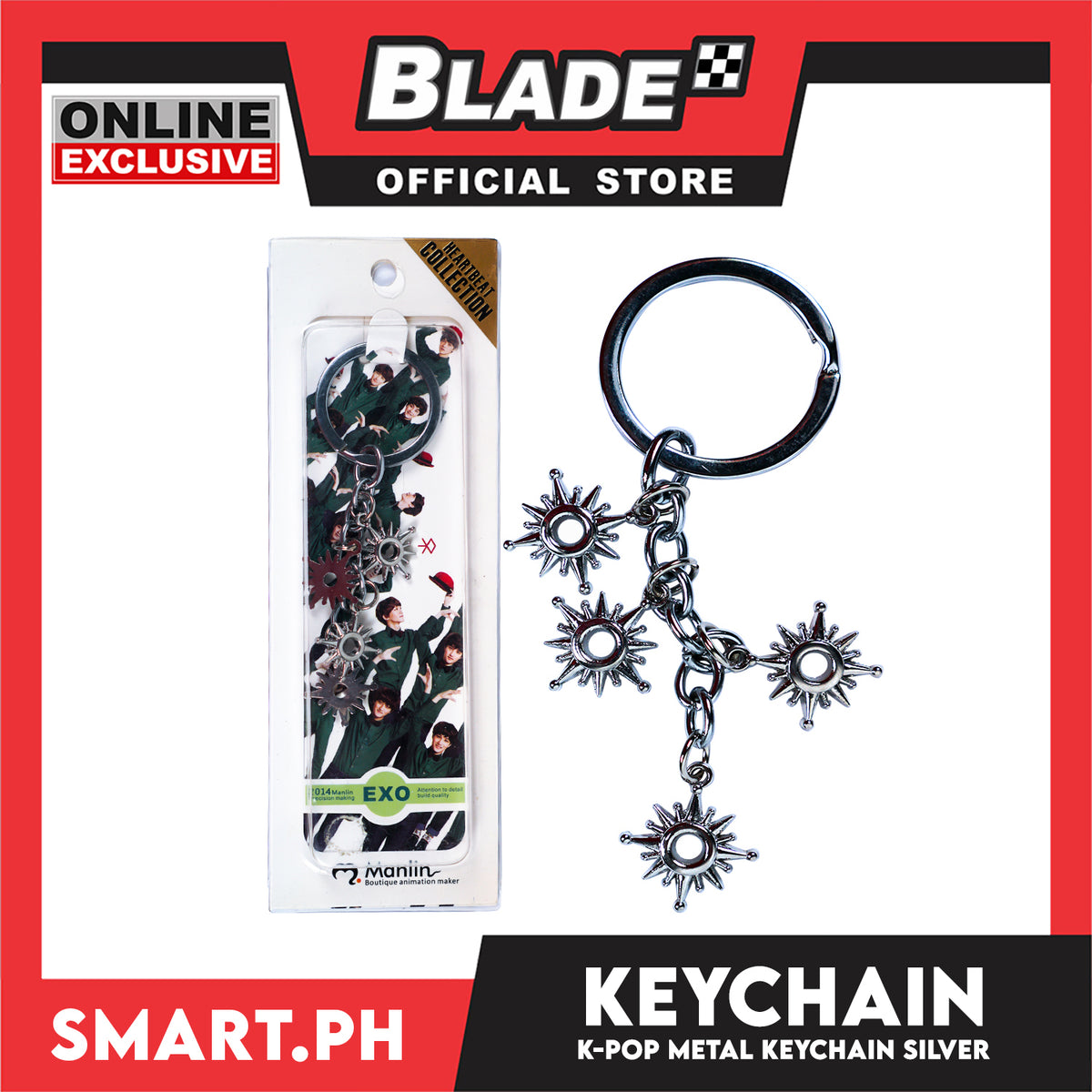 K-Pop Group, Heartbeat Keychain Collection