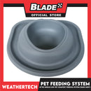 Weather Tech, Single Low Pet Comfort Feeding System 16oz (Dark Grey) SLI602DG Heavy-Duty Food or Water Bowl for On-The-Go Dogs and Cats