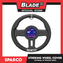 Sparco Corsa Steering Wheel Cover SPS131GR (Grey) Universal Fit for Toyota, Mitsubishi, Honda, Hyundai, Ford, Nissan, Suzuki, Isuzu, Kia, MG and more