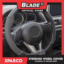 Sparco Corsa Steering Wheel Cover SPS131GR (Grey) Universal Fit for Toyota, Mitsubishi, Honda, Hyundai, Ford, Nissan, Suzuki, Isuzu, Kia, MG and more
