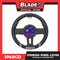 Sparco Corsa Steering Wheel Cover SPS132GR (Grey) Universal Fit for Toyota, Mitsubishi, Honda, Hyundai, Ford, Nissan, Suzuki, Isuzu, Kia, MG and more