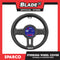 Sparco Corsa Steering Wheel Cover SPS134GR (Grey) Universal Fit for Toyota, Mitsubishi, Honda, Hyundai, Ford, Nissan, Suzuki, Isuzu, Kia, MG and more