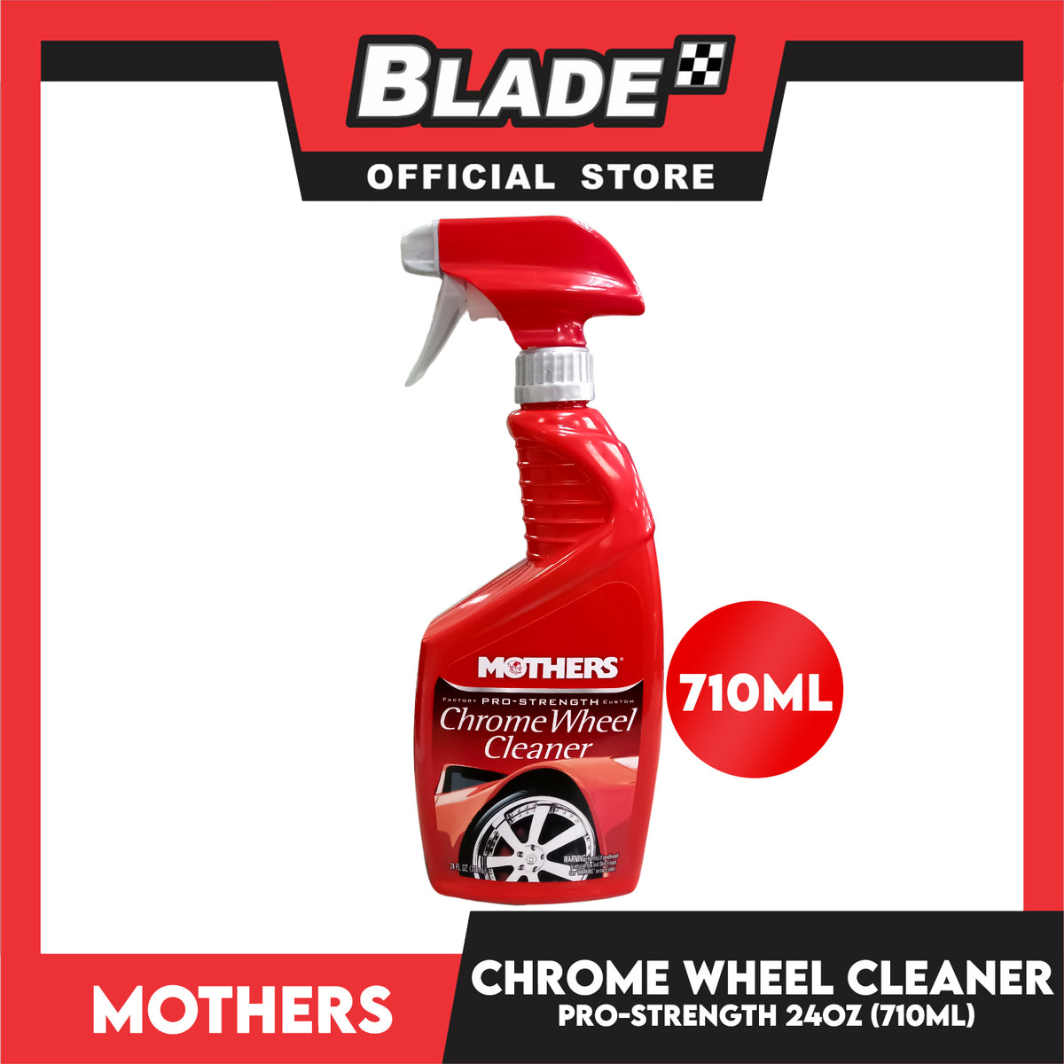 Mothers Pro-Strength Chrome Wheel Cleaner 710ml