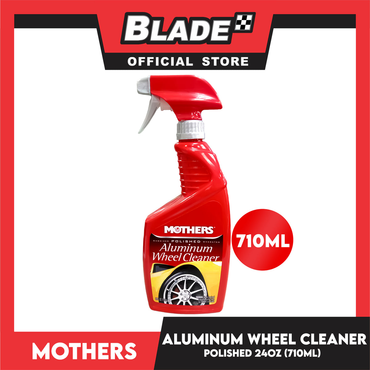Mothers Polished Aluminum Wheel Cleaner 710ml