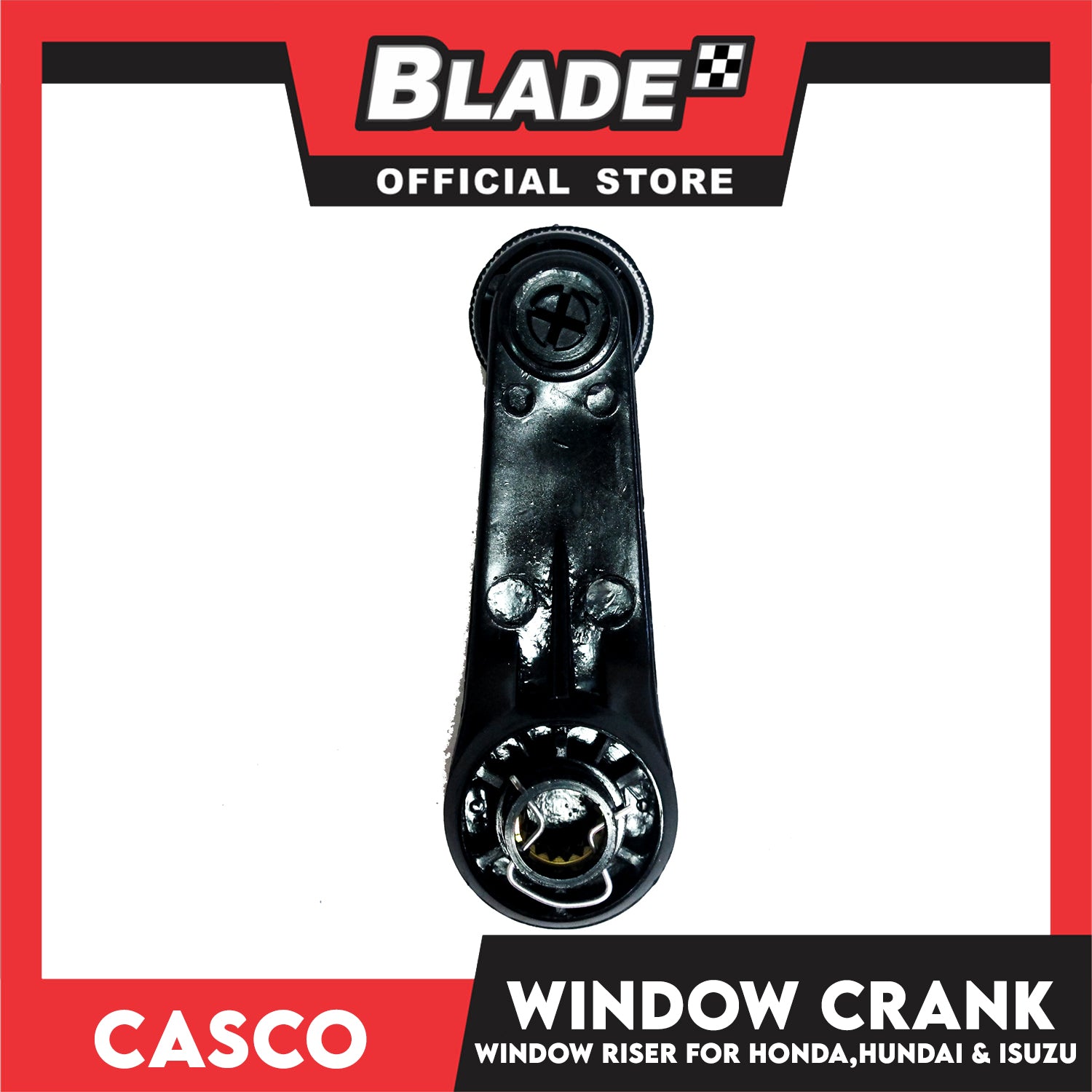Casco Window Crank Riser U1021 (Black) Auto Window Handle for Honda, H ...