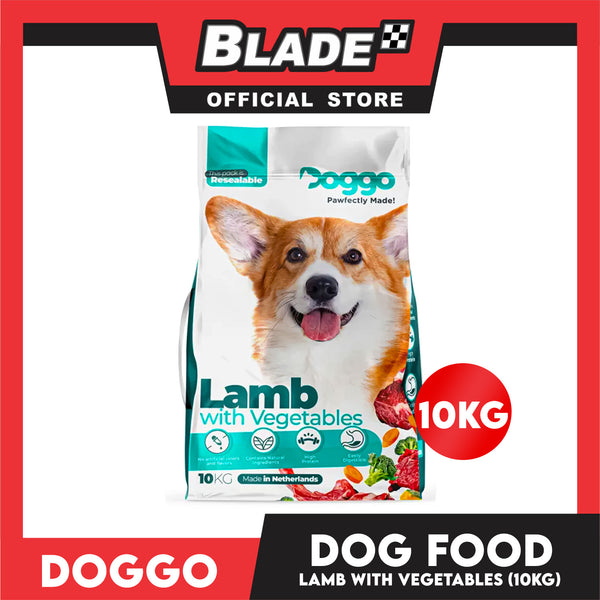 Doggo Lamb with Vegetables 10kg Dog Food