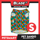 Pet Sando Brick Design, Piping Sando (Small) Perfect Fit for Dogs and Cats