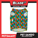 Pet Sando Brick Design, Piping Sando (Small) Perfect Fit for Dogs and Cats