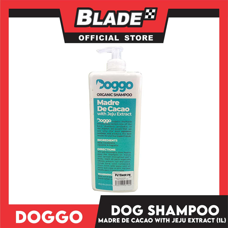Doggo Organic Shampoo Madre De Cacao with Jeju Extract 1Liter