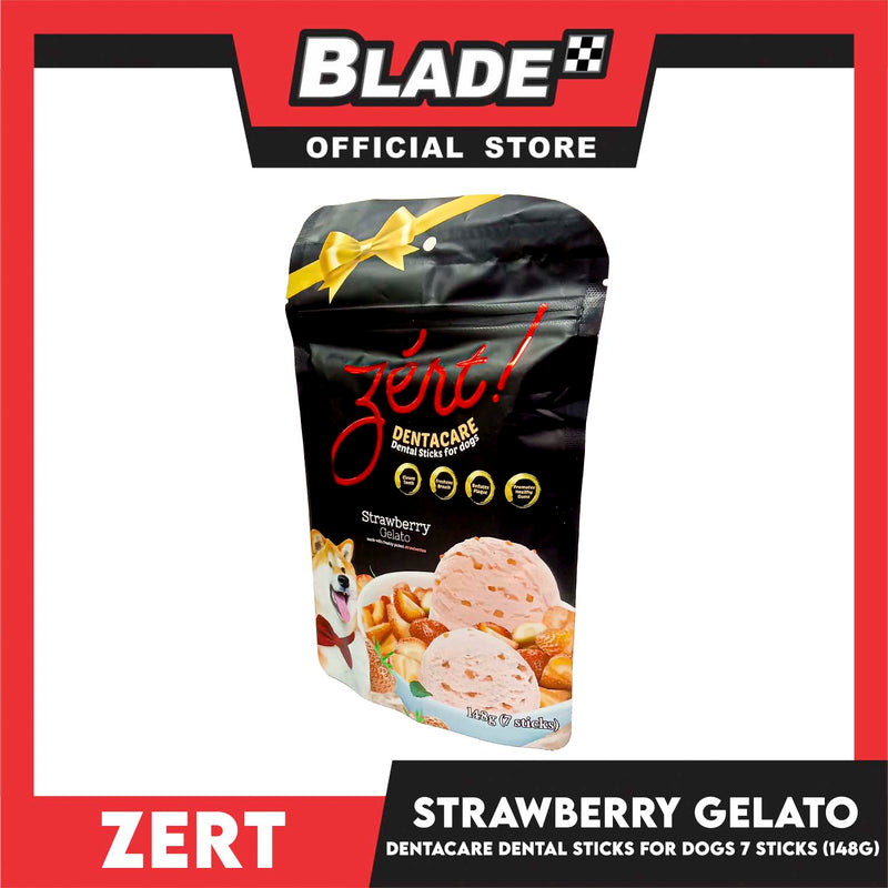 Zert Dentacare Dental Stick for Dogs 148g (Strawberry Gelato)