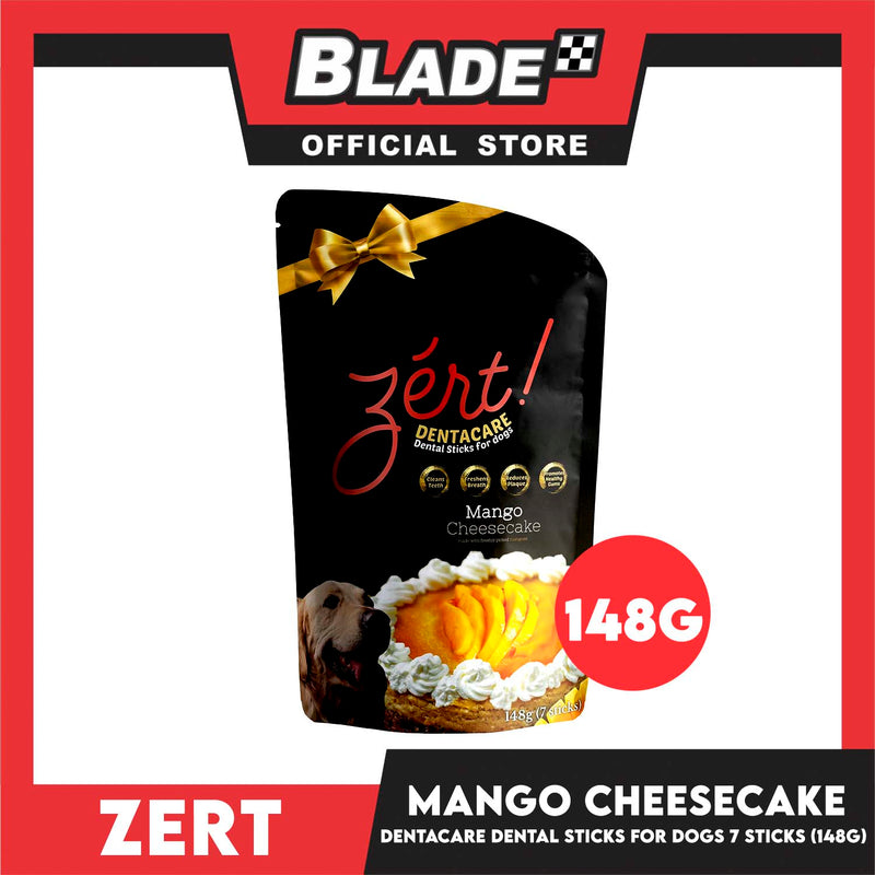 Zert Dentacare Dental Stick for Dogs 148g (Mango Cheesecake)
