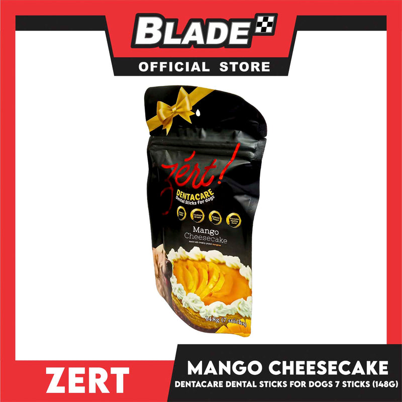 Zert Dentacare Dental Stick for Dogs 148g (Mango Cheesecake)