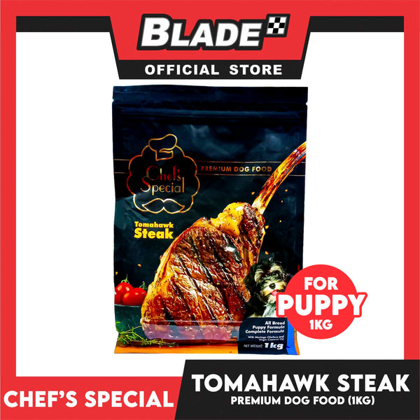 Chef's Special Premium Dog Food Tomahawk Steak 1kg (Puppy)