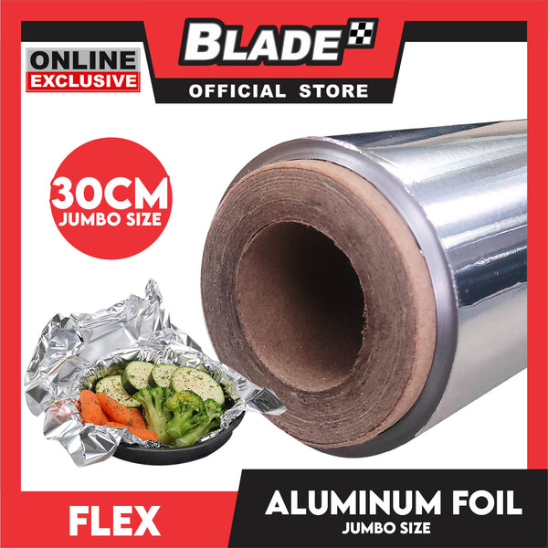 Flex Wrap Aluminum Foil Jumbo 30cm x 100 meters