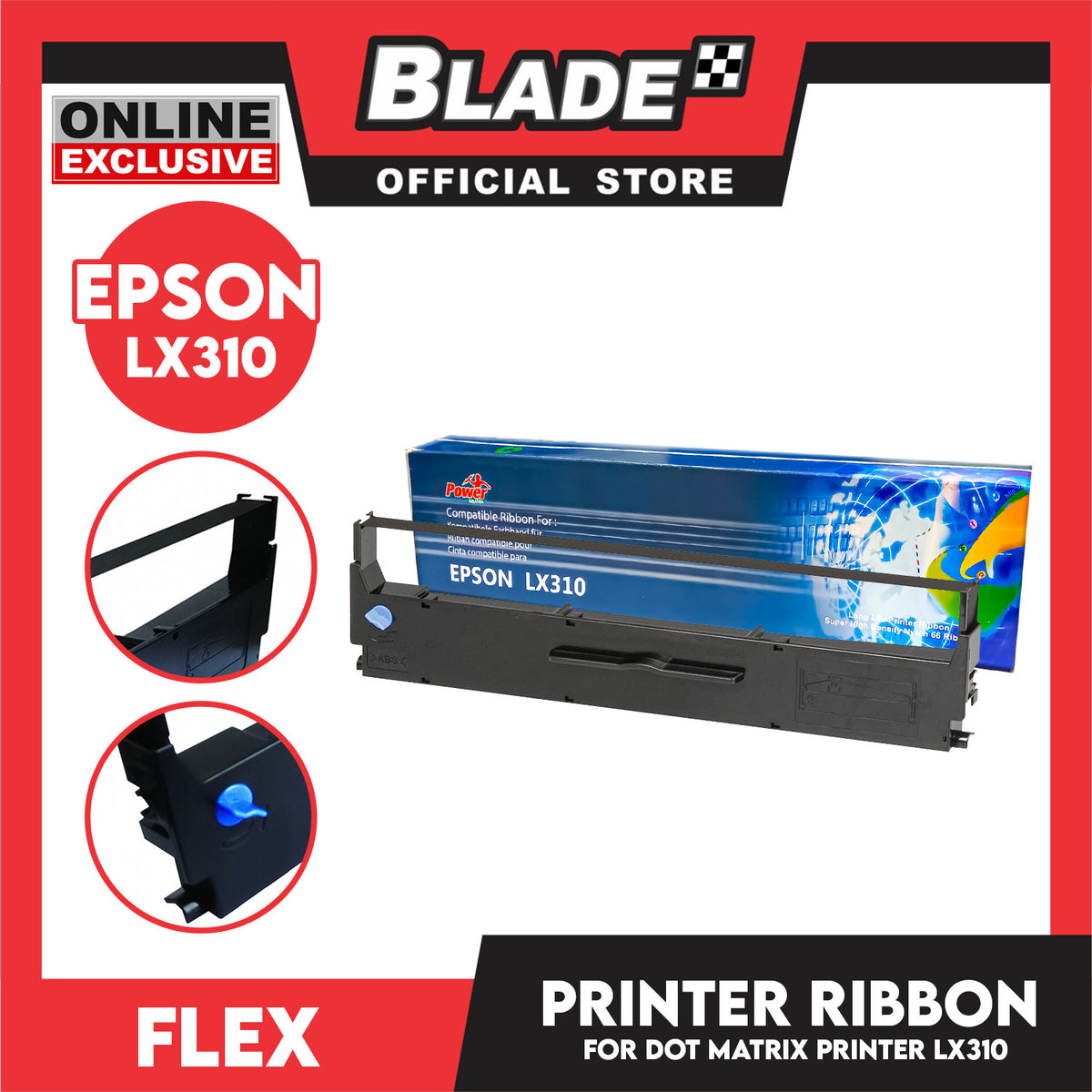 Flex Ribbon for Dot Matrix Printer LX310