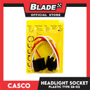 Casco Headlight Socket Plastic Type (2pcs)