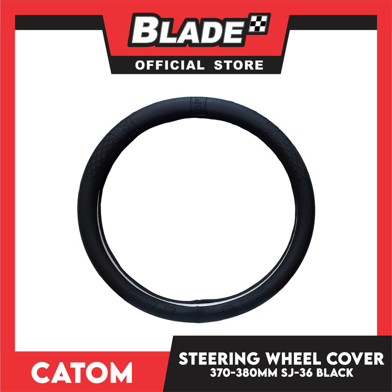 Catom Steering Wheel Cover 370-380mm SJ-36 (Black)