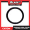 Catom Steering Wheel Cover Wave Red 370-380mm SJ-37 (Black/Red)