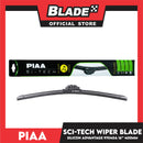 Piaa Wiper Si-Tech Silicone Advantage 16'' 97040A Longer Lasting 2x 400mm for Chery, Chevrolet, Ford, Honda, Hyundai, Toyota, Subaru and etc.