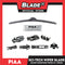 Piaa Wiper Si-Tech Silicone Advantage 16'' 97040A Longer Lasting 2x 400mm for Chery, Chevrolet, Ford, Honda, Hyundai, Toyota, Subaru and etc.