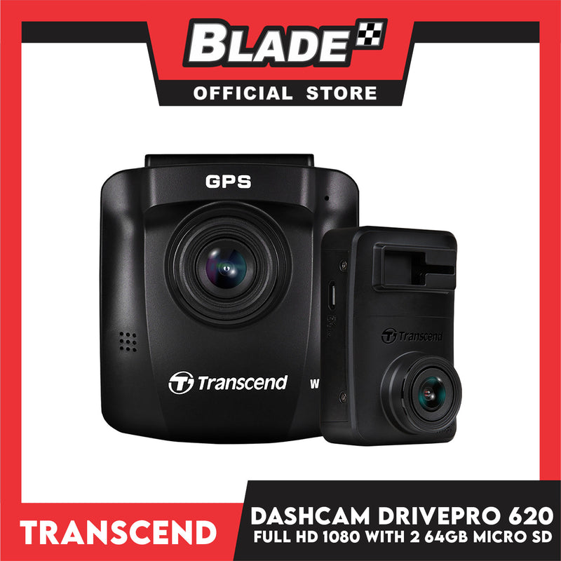 Transcend Video Transcend Dash Camera DrivePro 620 Car Video Recorder 64gb (With Free ...