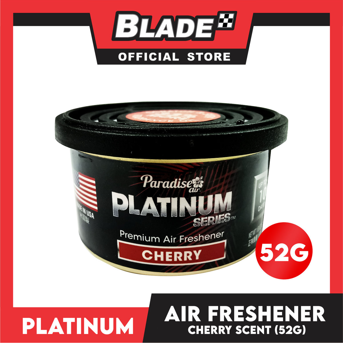 Paradise Air Platinum Series Air Freshener 52g (Cherry)