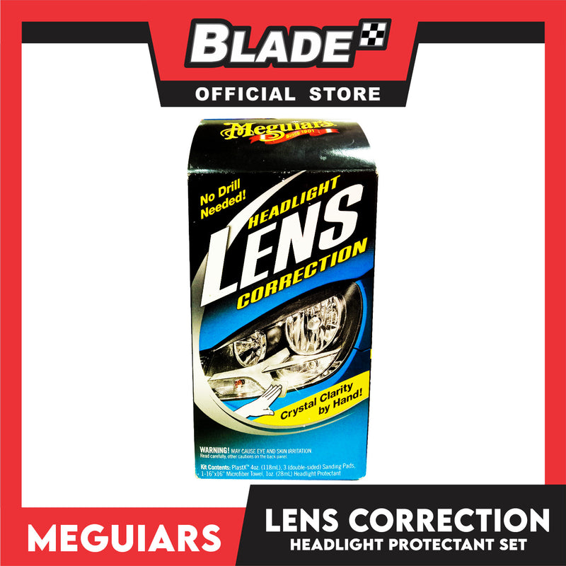 Led Correction Kit Meguiar's Headlight Lens Correction Kit, Crystal Clarity – blade.ph
